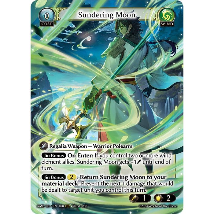 Image for Sundering Moon (028) (AMB1E) - Grand Archive TCG