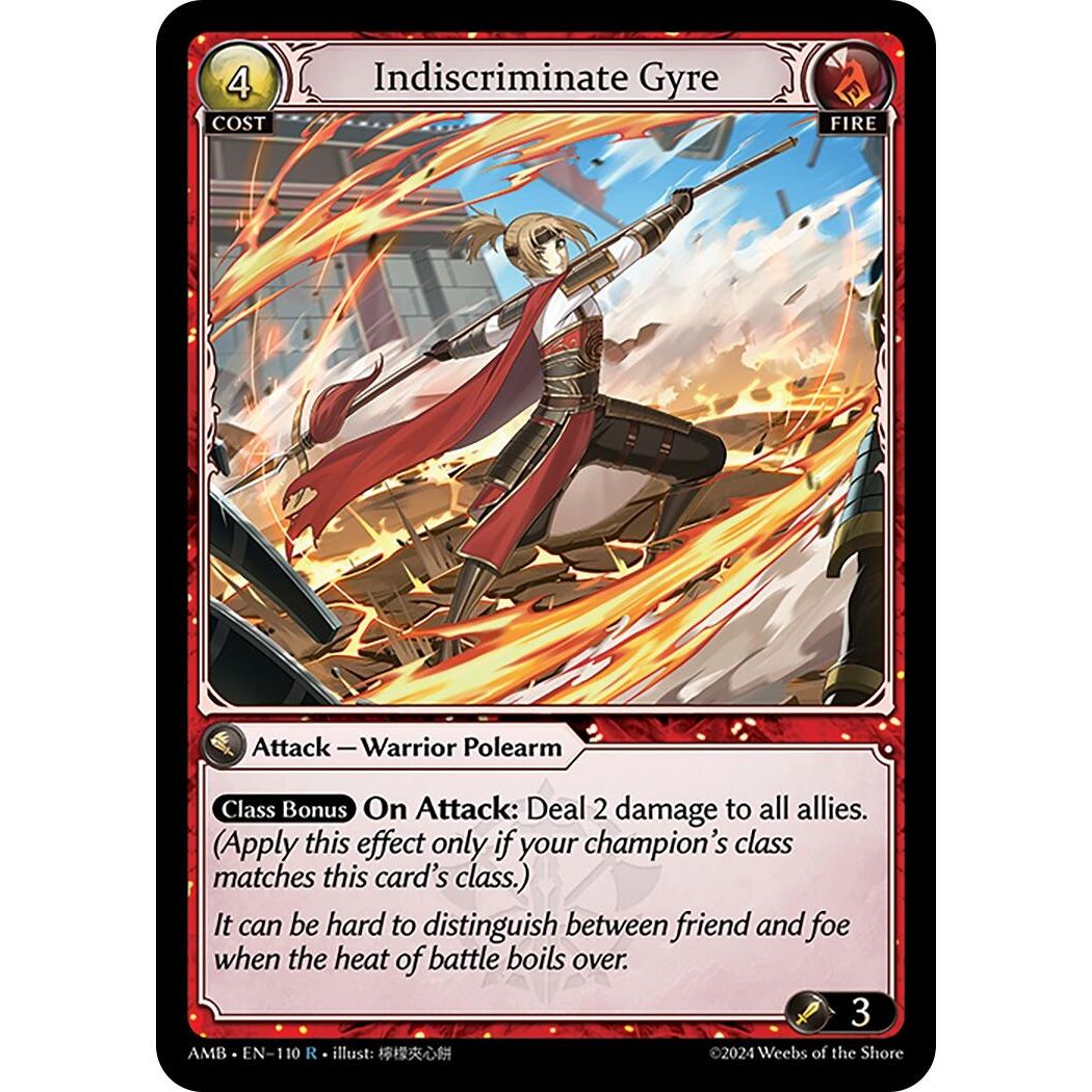 Image for Indiscriminate Gyre (110) (AMB1E) - Grand Archive TCG