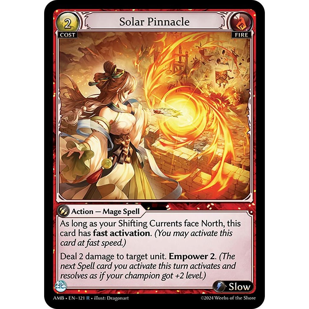 Image for Solar Pinnacle (121) (AMB1E) - Grand Archive TCG