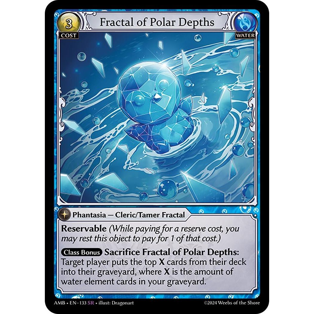 Image for Fractal of Polar Depths (133) (AMB1E) - Grand Archive TCG