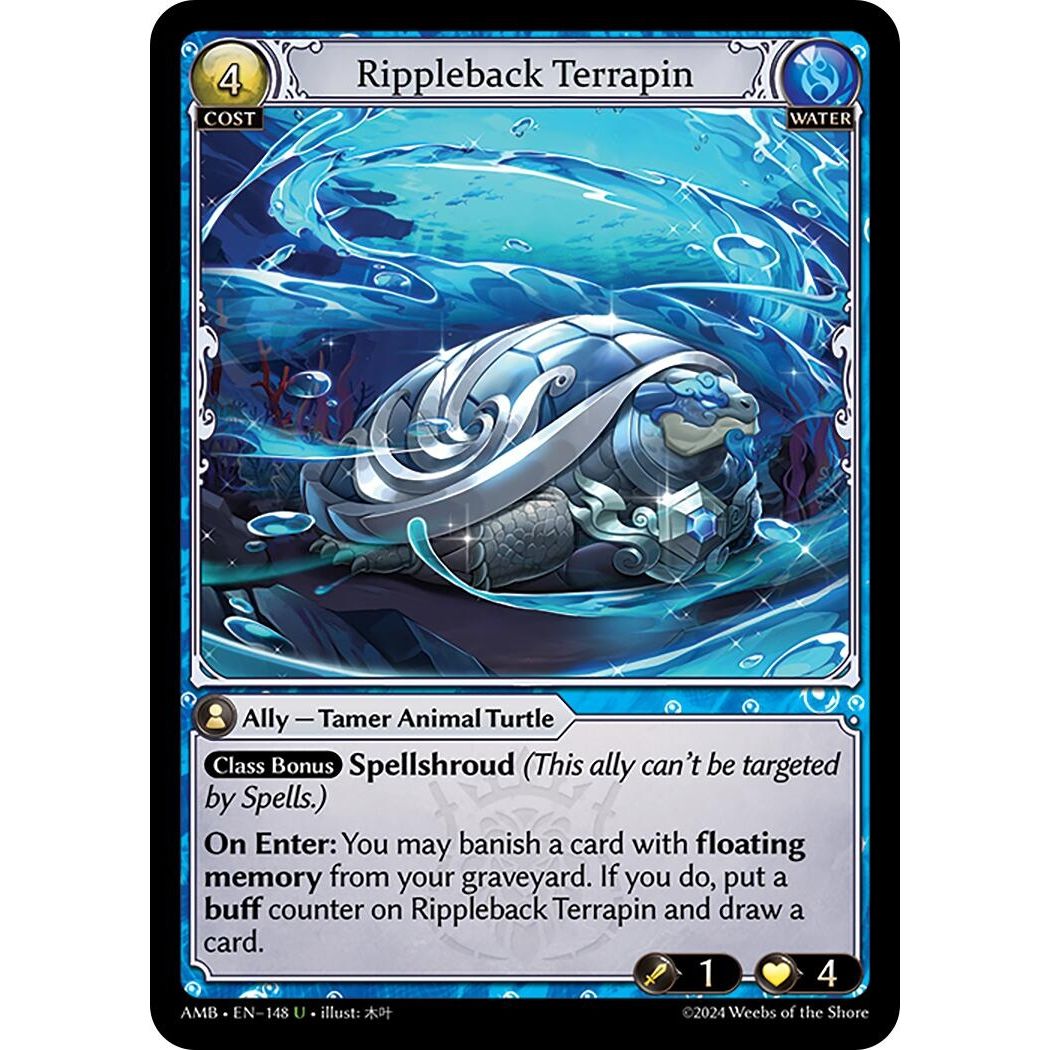 Image for Rippleback Terrapin (148) (AMB1E) - Grand Archive TCG
