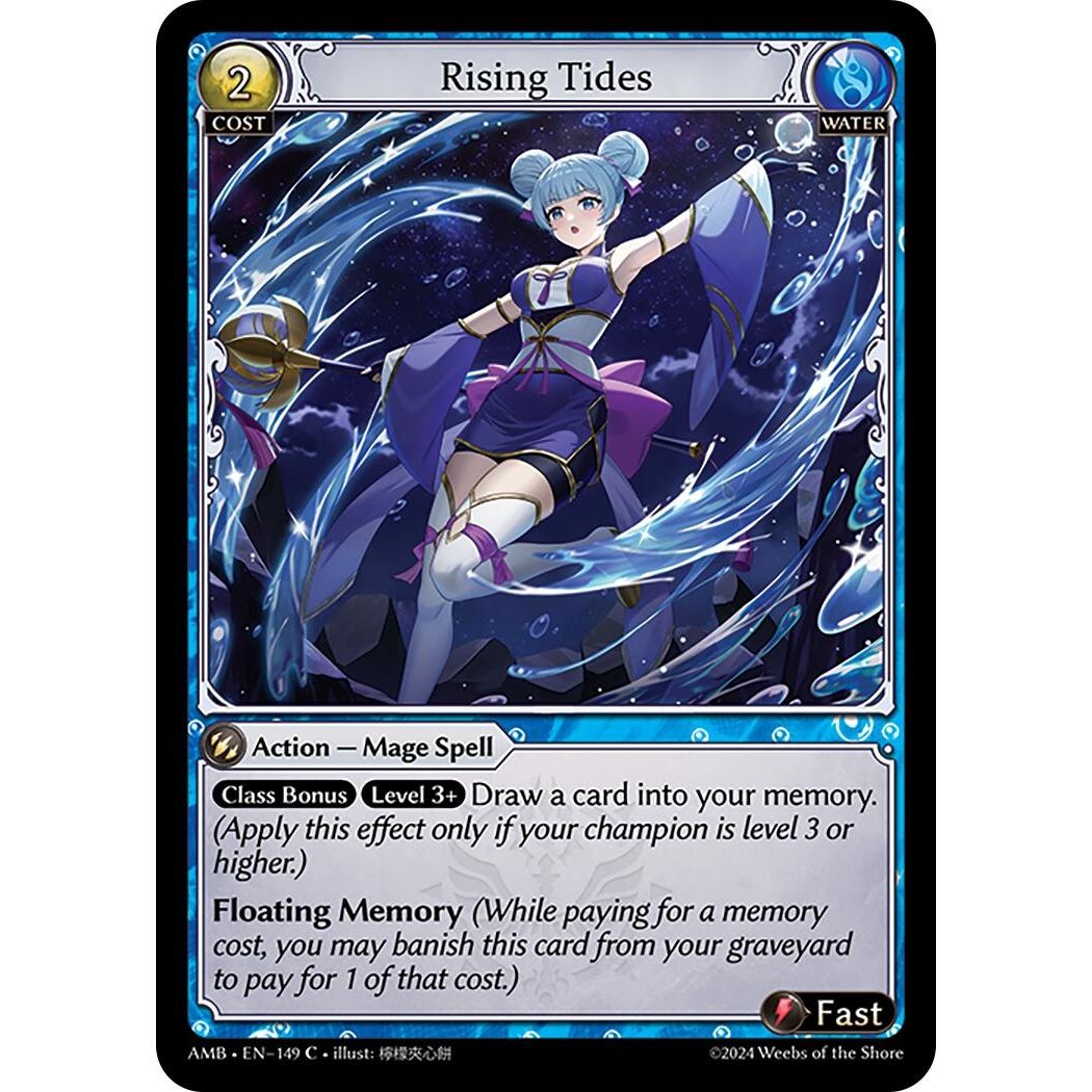 Image for Rising Tides (149) (AMB1E) - Grand Archive TCG