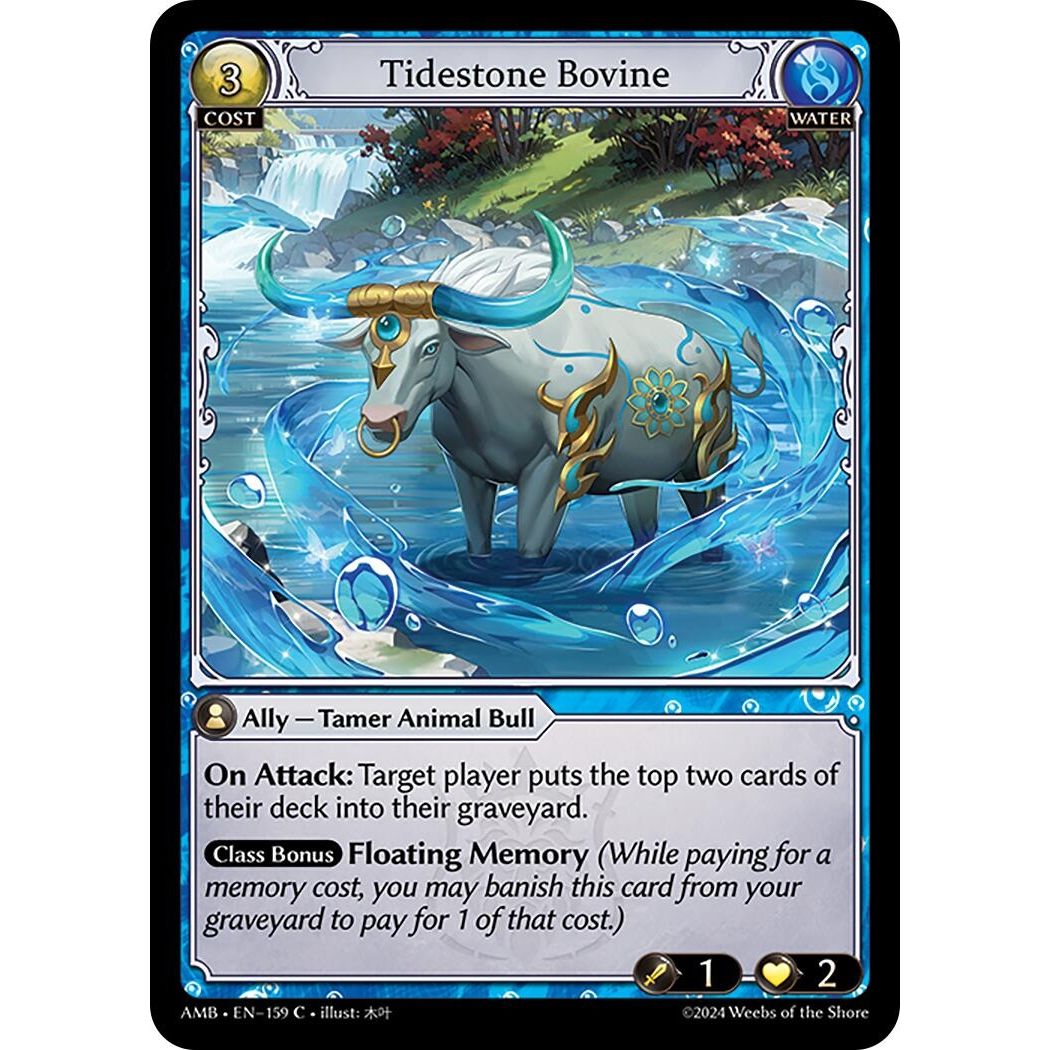 Image for Tidestone Bovine (159) (AMB1E) - Grand Archive TCG