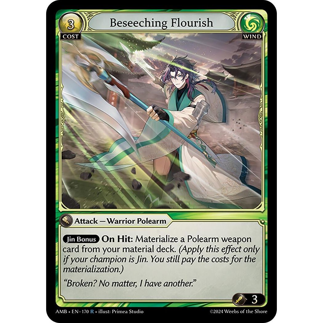 Image for Beseeching Flourish (170) (AMB1E) - Grand Archive TCG