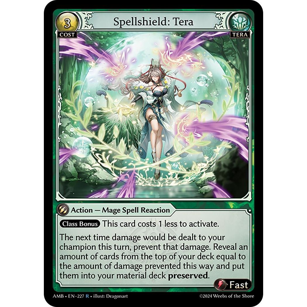Image for Spellshield: Tera (227) (AMB1E) - Grand Archive TCG