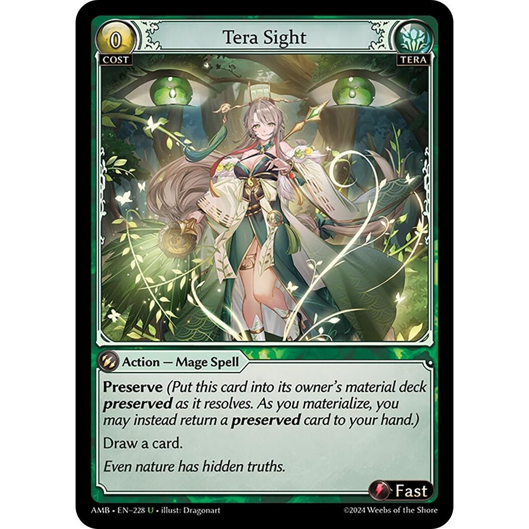 Image for Tera Sight (228) (AMB1E) - Grand Archive TCG