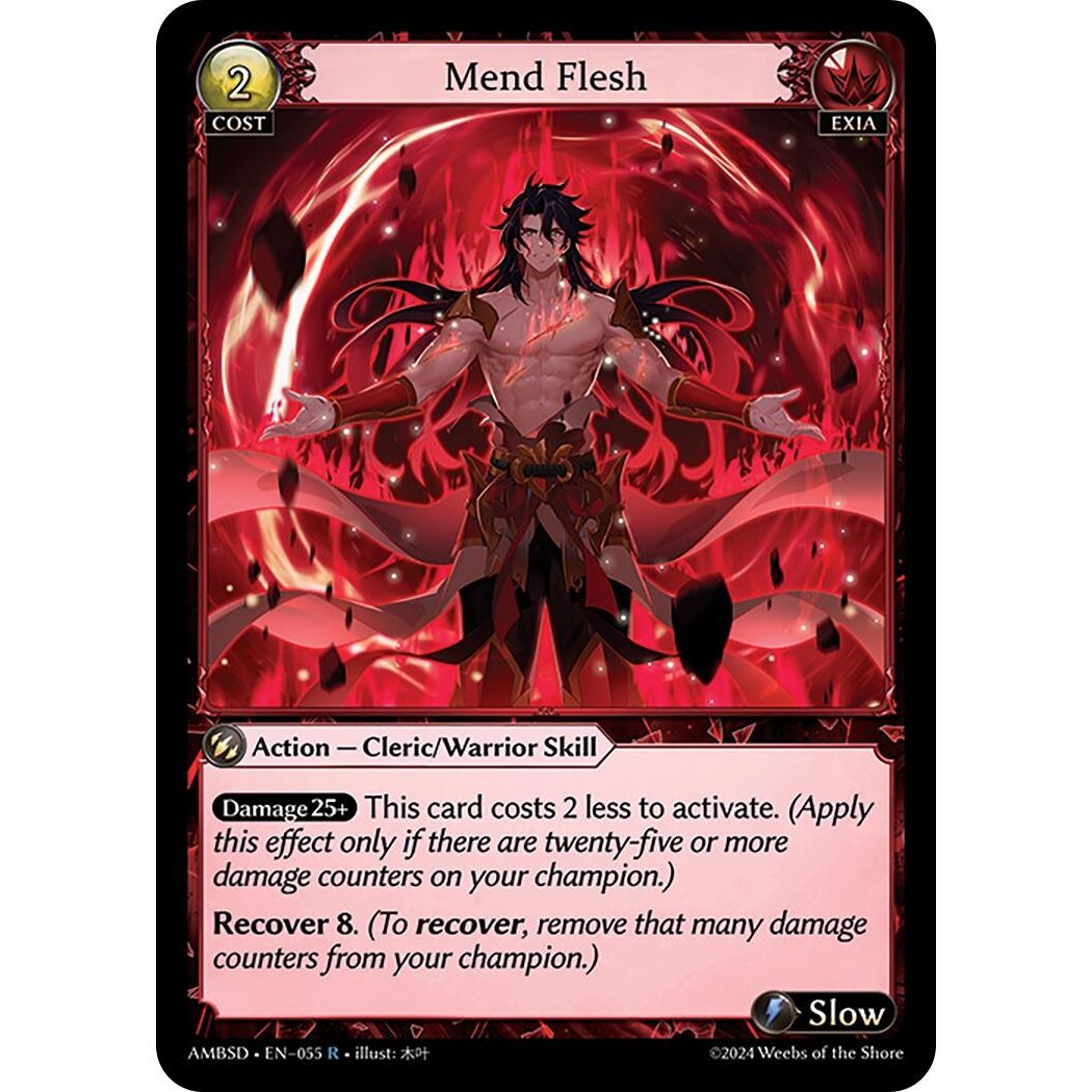 Image for Mend Flesh (055) (AMBSD) - Grand Archive TCG