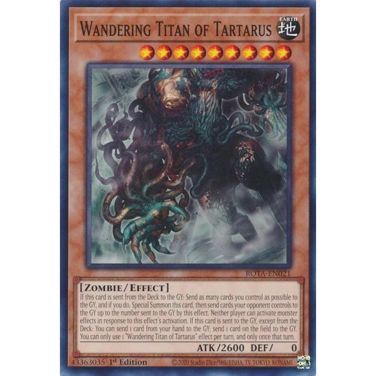 Image for Wandering Titan of Tartarus (ROTA-EN021) (ROTA) - YuGiOh