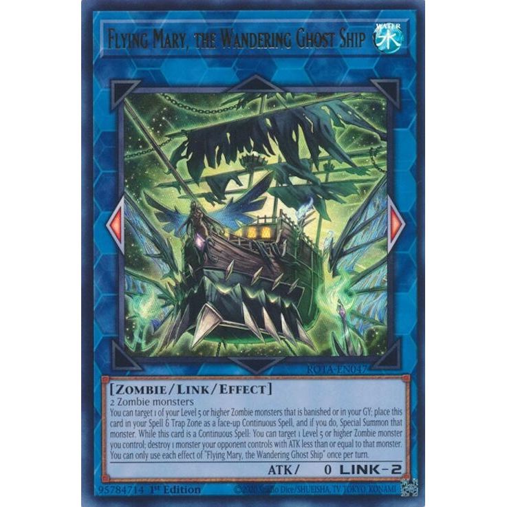 Image for Flying Mary, the Wandering Ghost Ship (ROTA-EN047) (ROTA) - YuGiOh