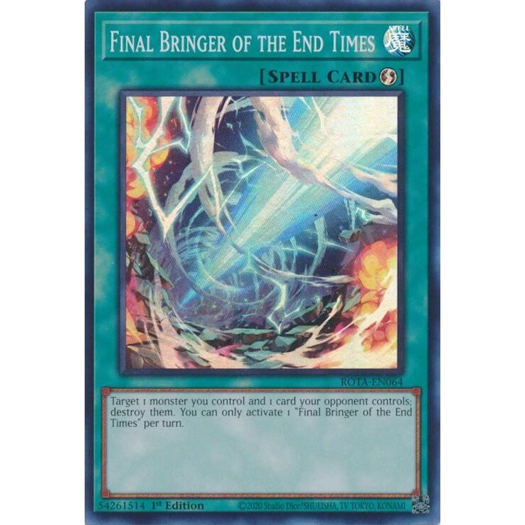 Image for Final Bringer of the End Times (ROTA-EN064) (ROTA) - YuGiOh