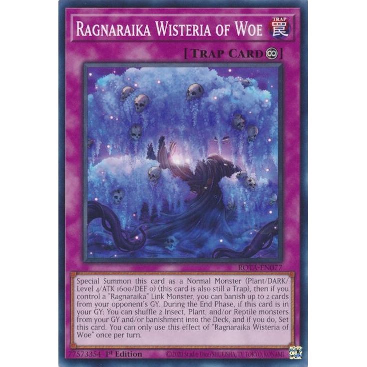 Image for Ragnaraika Wisteria of Woe (ROTA-EN077) (ROTA) - YuGiOh