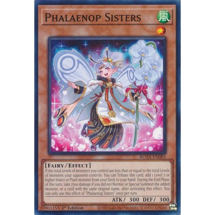 Image for Phalaenop Sisters (ROTA-EN085) (ROTA) - YuGiOh
