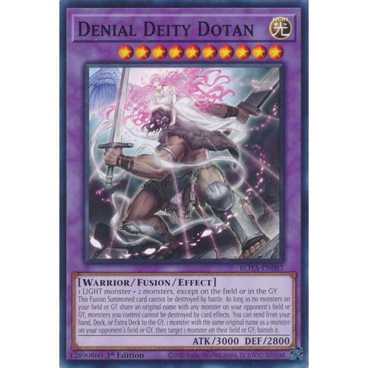 Image for Denial Deity Dotan (ROTA-EN087) (ROTA) - YuGiOh