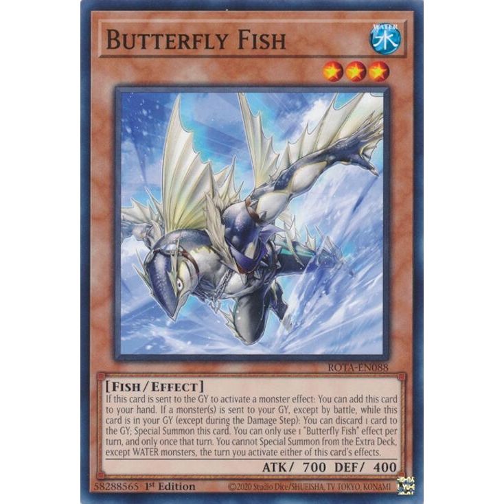Image for Butterfly Fish (ROTA-EN088) (ROTA) - YuGiOh