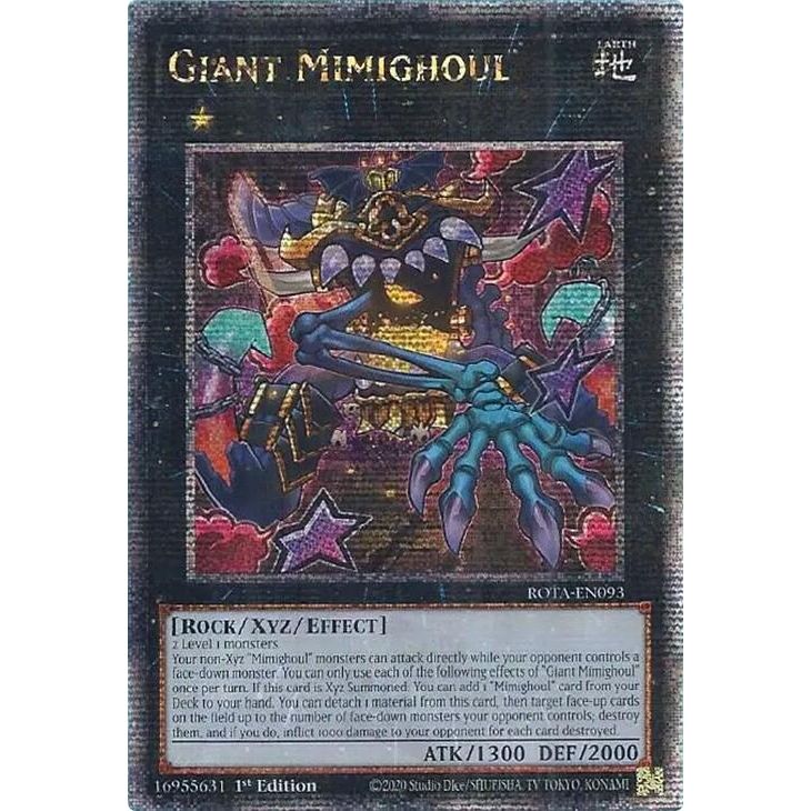 Image for Giant Mimighoul (Quarter Century Secret Rare) (ROTA-EN093) (ROTA) - YuGiOh