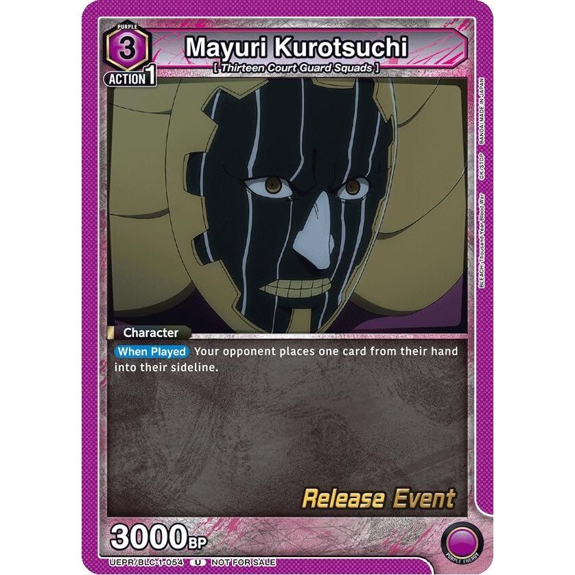 Image for Mayuri Kurotsuchi (UEPR/BLC-1-054) (UE01BT_RE) - Union Arena