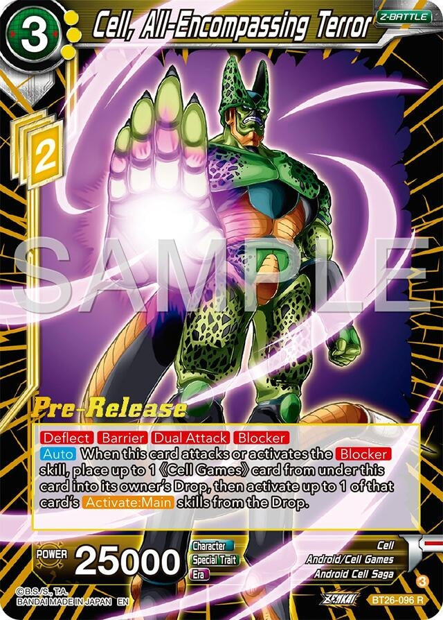 Image for Cell, All-Encompassing Terror (BT26-096) (BT26) - Dragon Ball Super: Masters