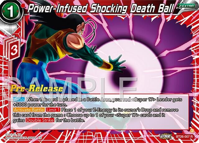 Image for Power-Infused Shocking Death Ball (BT26-007) (BT26) - Dragon Ball Super: Masters
