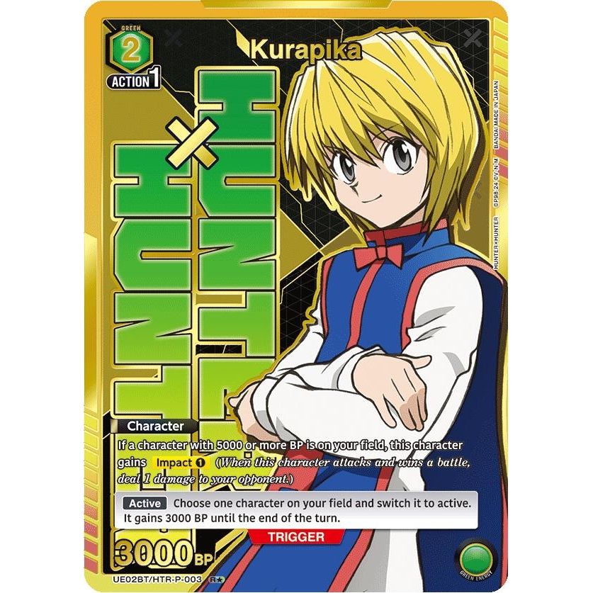Image for Kurapika (003) (R*) (UE02BT/HTR-P-003) (UE02BT) - Union Arena