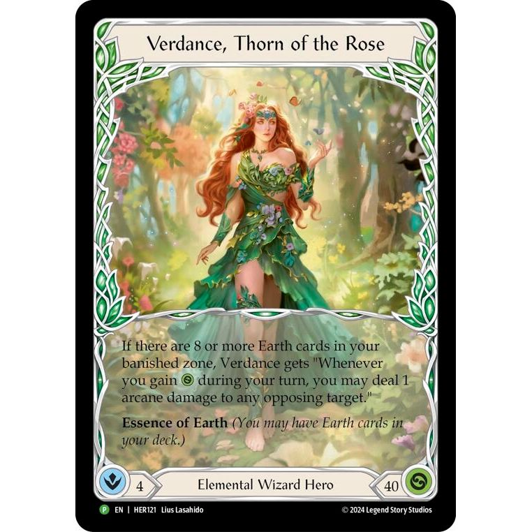 Image for Verdance, Thorn of the Rose - HER121 (HER121) (PR) - Flesh and Blood TCG