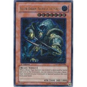Image for Yellow Baboon, Archer of the Forest (UTR) (SOVR-EN084) (SOVR) - YuGiOh