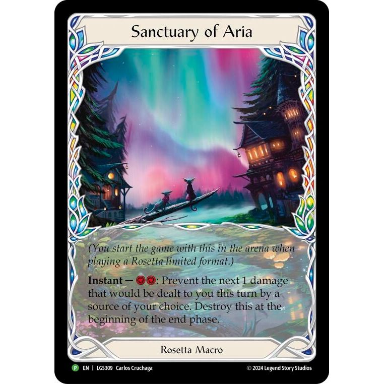 Image for Sanctuary of Aria (Extended Art) - LGS309 (LGS309) (PR) - Flesh and Blood TCG