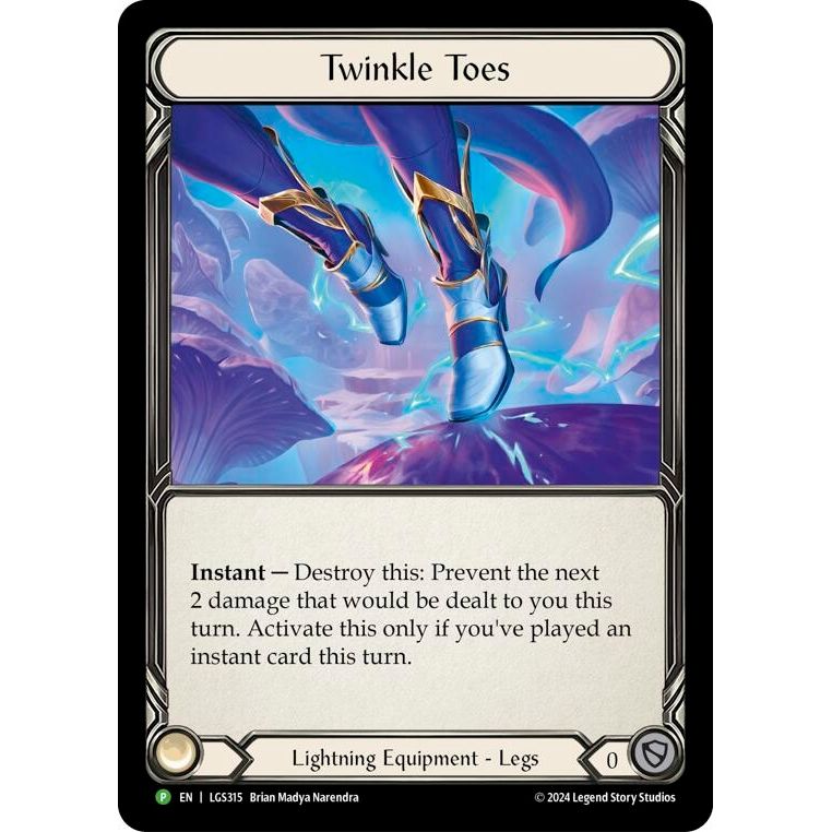Image for Twinkle Toes - LGS315 (LGS315) (PR) - Flesh and Blood TCG