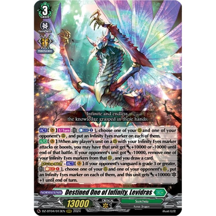 Image for Destined One of Infinity, Levidras (DZ-BT04/013EN) (DZ-BT04) - Cardfight Vanguard