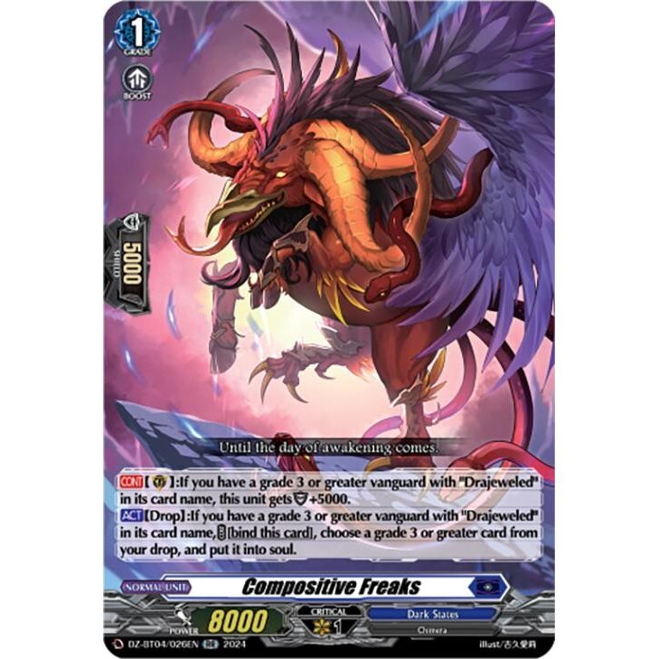 Image for Compositive Freaks (DZ-BT04/026EN) (DZ-BT04) - Cardfight Vanguard
