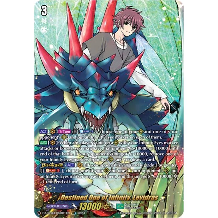 Image for Destined One of Infinity, Levidras (DSR) (DZ-BT04/DSR01EN) (DZ-BT04) - Cardfight Vanguard