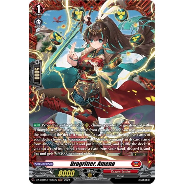 Image for Dragritter, Amena (FR) (DZ-BT04/FR06EN) (DZ-BT04) - Cardfight Vanguard