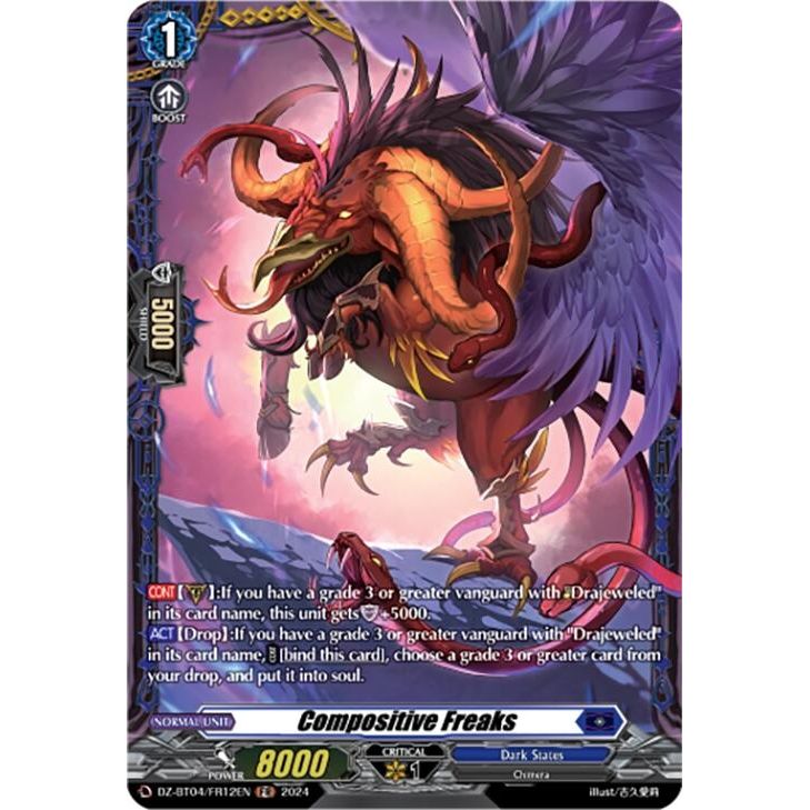 Image for Compositive Freaks (FR) (DZ-BT04/FR12EN) (DZ-BT04) - Cardfight Vanguard