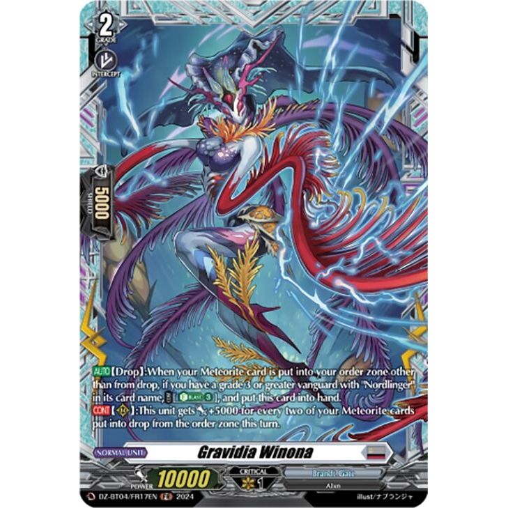 Image for Gravidia Winona (FR) (DZ-BT04/FR17EN) (DZ-BT04) - Cardfight Vanguard