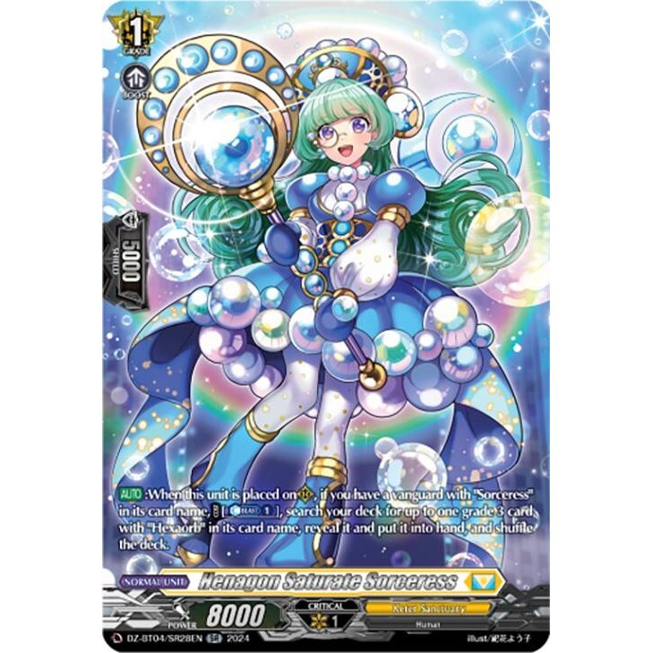 Image for Henagon Saturate Sorceress (SR) (DZ-BT04/SR28EN) (DZ-BT04) - Cardfight Vanguard