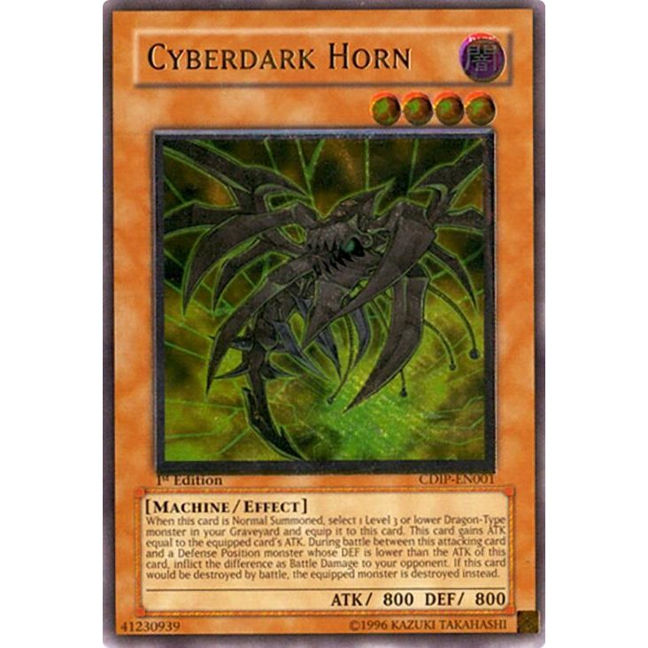 Image for Cyberdark Horn (UTR) (CDIP-EN001) (CDIP) - YuGiOh