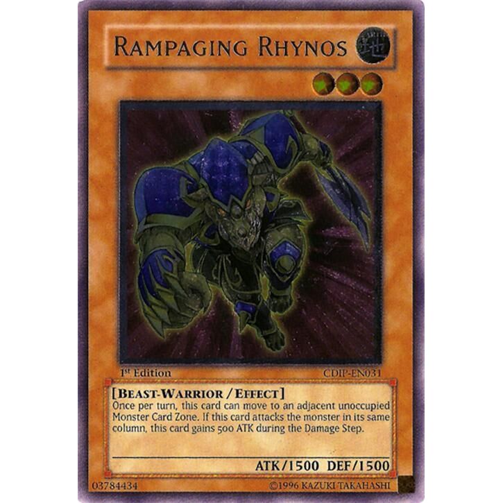 Image for Rampaging Rhynos (UTR) (CDIP-EN031) (CDIP) - YuGiOh