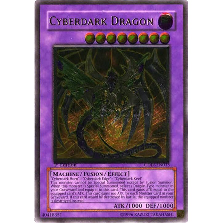 Image for Cyberdark Dragon (UTR) (CDIP-EN035) (CDIP) - YuGiOh