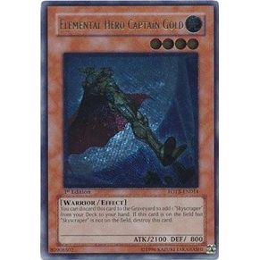 Image for Elemental Hero Captain Gold (UTR) (FOTB-EN014) (FOTB) - YuGiOh