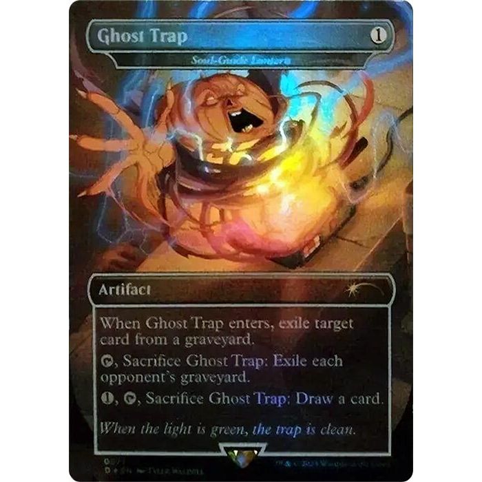 Image for Ghost Trap - Soul-Guide Lantern (Rainbow Foil) (871) (SLD) - Magic: The Gathering