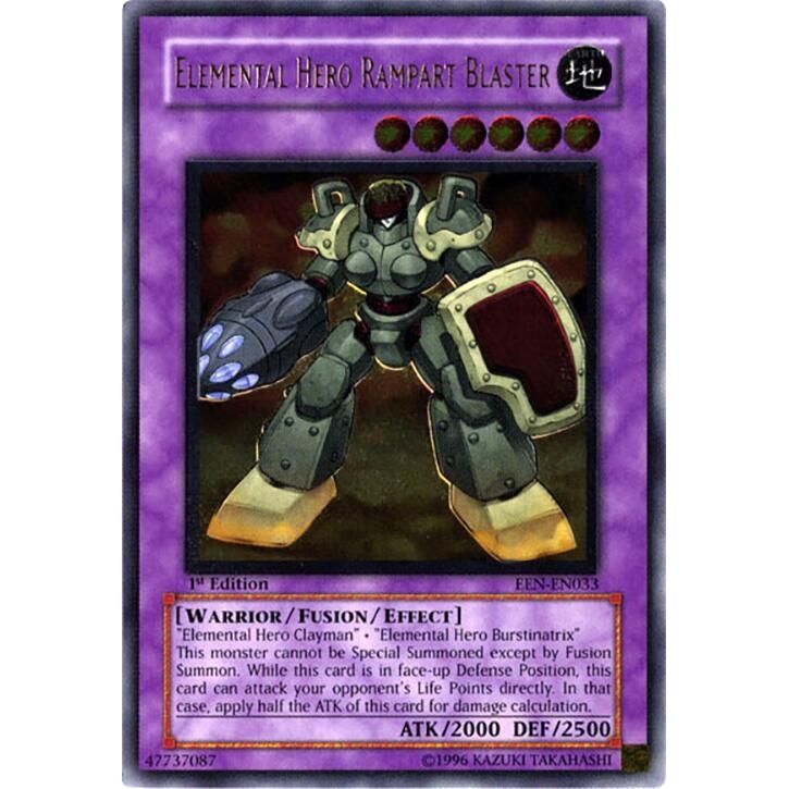 Image for Elemental Hero Rampart Blaster (UTR) (EEN-EN033) (EEN) - YuGiOh