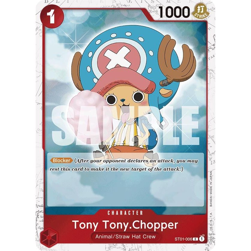 Image for Tony Tony.Chopper (ST01-006) (Jolly Roger Foil) (ST01-006) (PRB-01) - One Piece Card Game