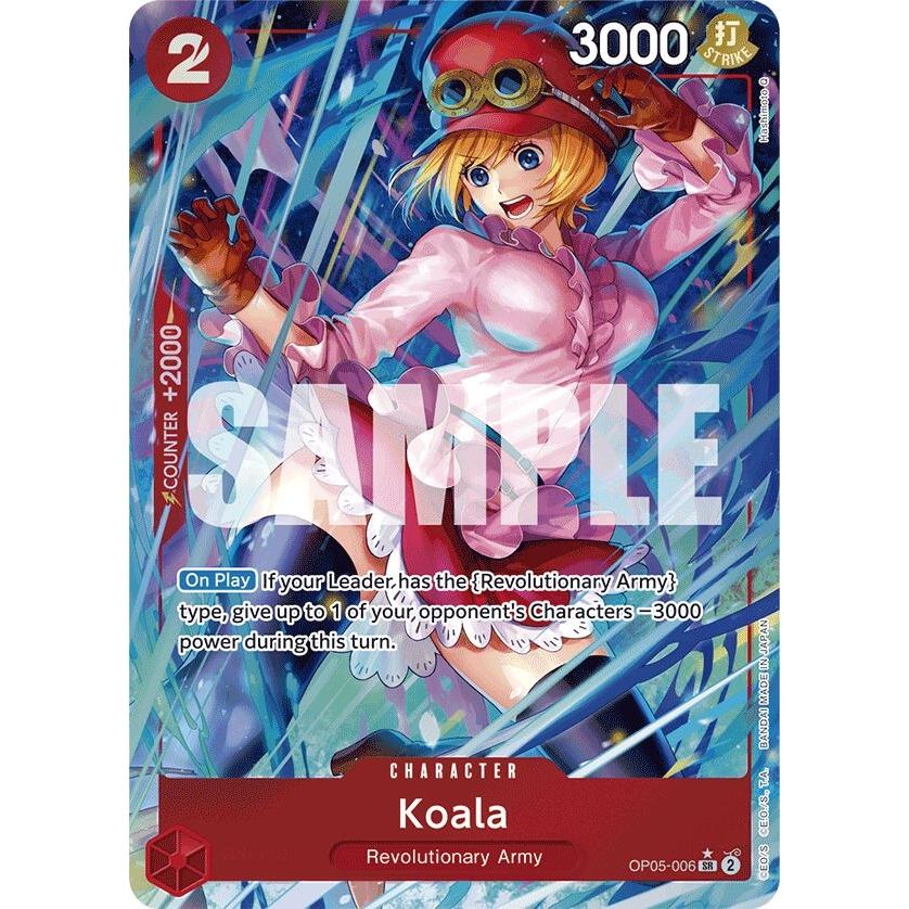 Image for Koala (Alternate Art) (OP05-006) (PRB-01) - One Piece Card Game