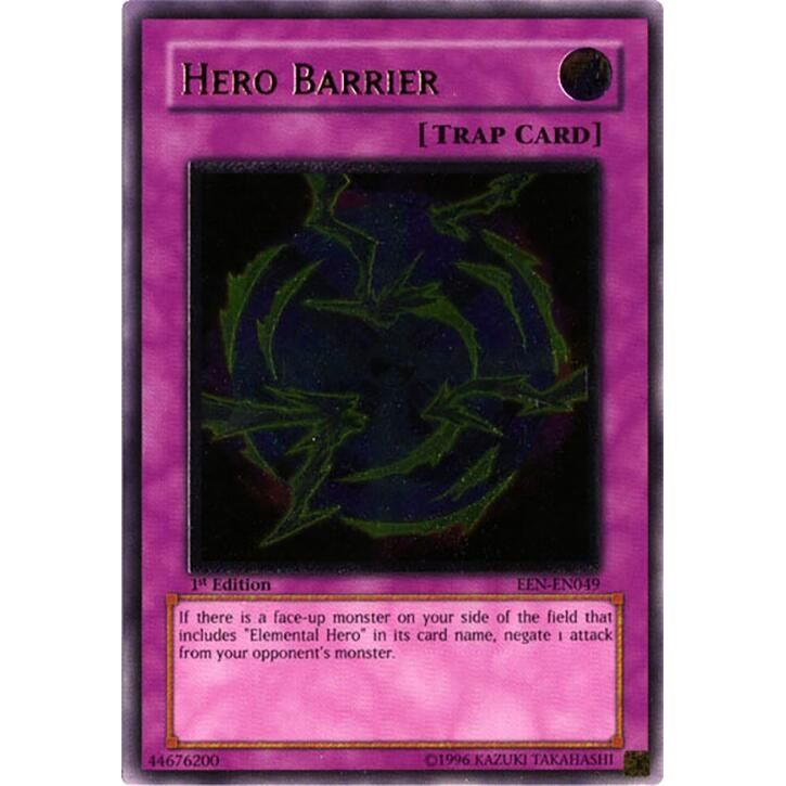 Image for Hero Barrier (UTR) (EEN-EN049) (EEN) - YuGiOh