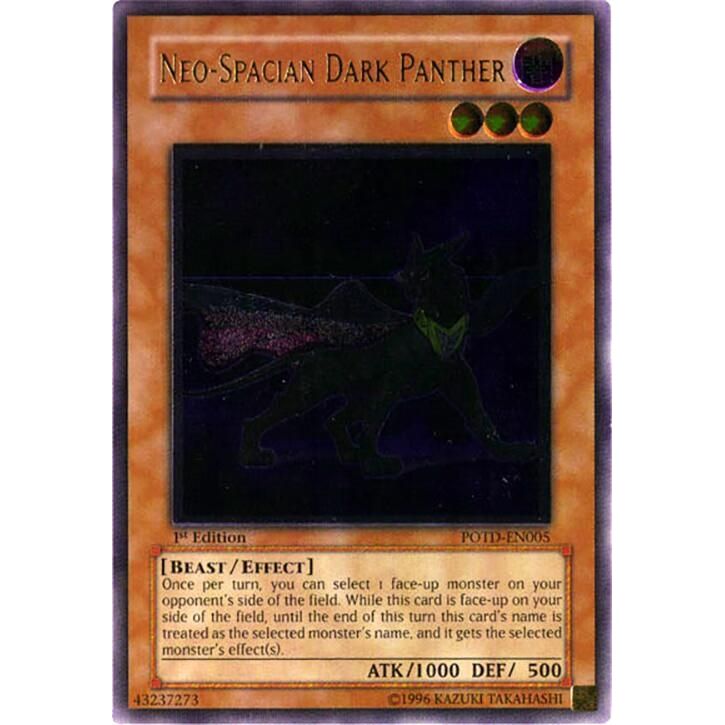 Image for Neo-Spacian Dark Panther (UTR) (POTD-EN005) - YuGiOh