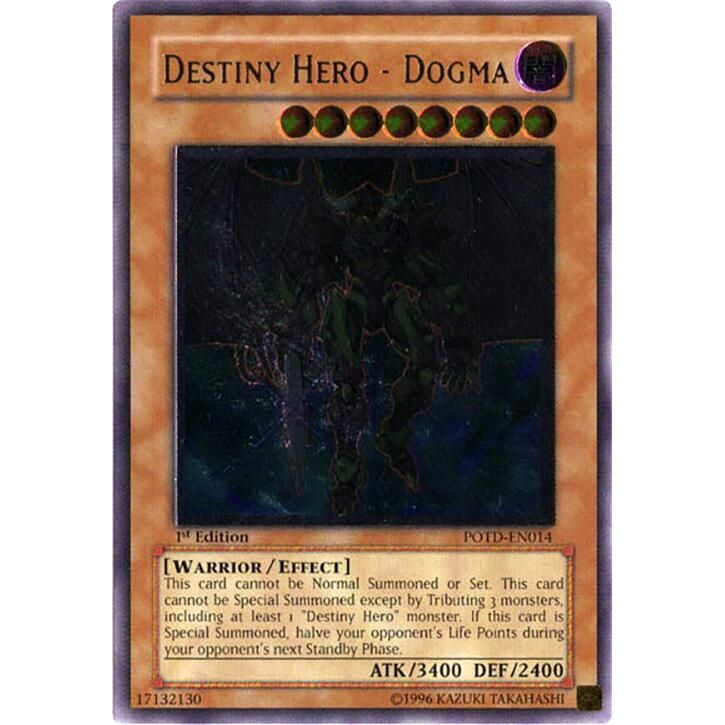 Image for Destiny Hero - Dogma (UTR) (POTD-EN014) - YuGiOh