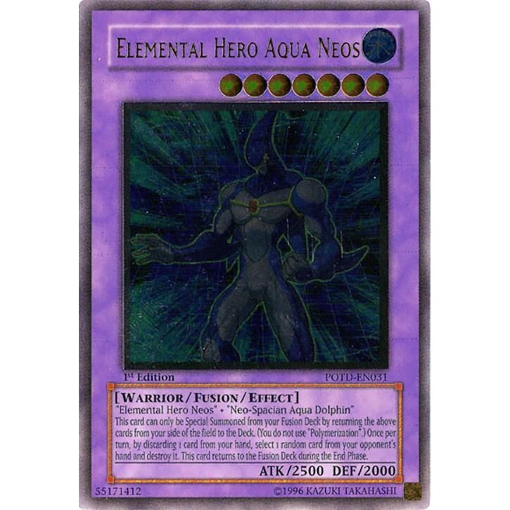 Image for Elemental Hero Aqua Neos (UTR) (POTD-EN031) - YuGiOh
