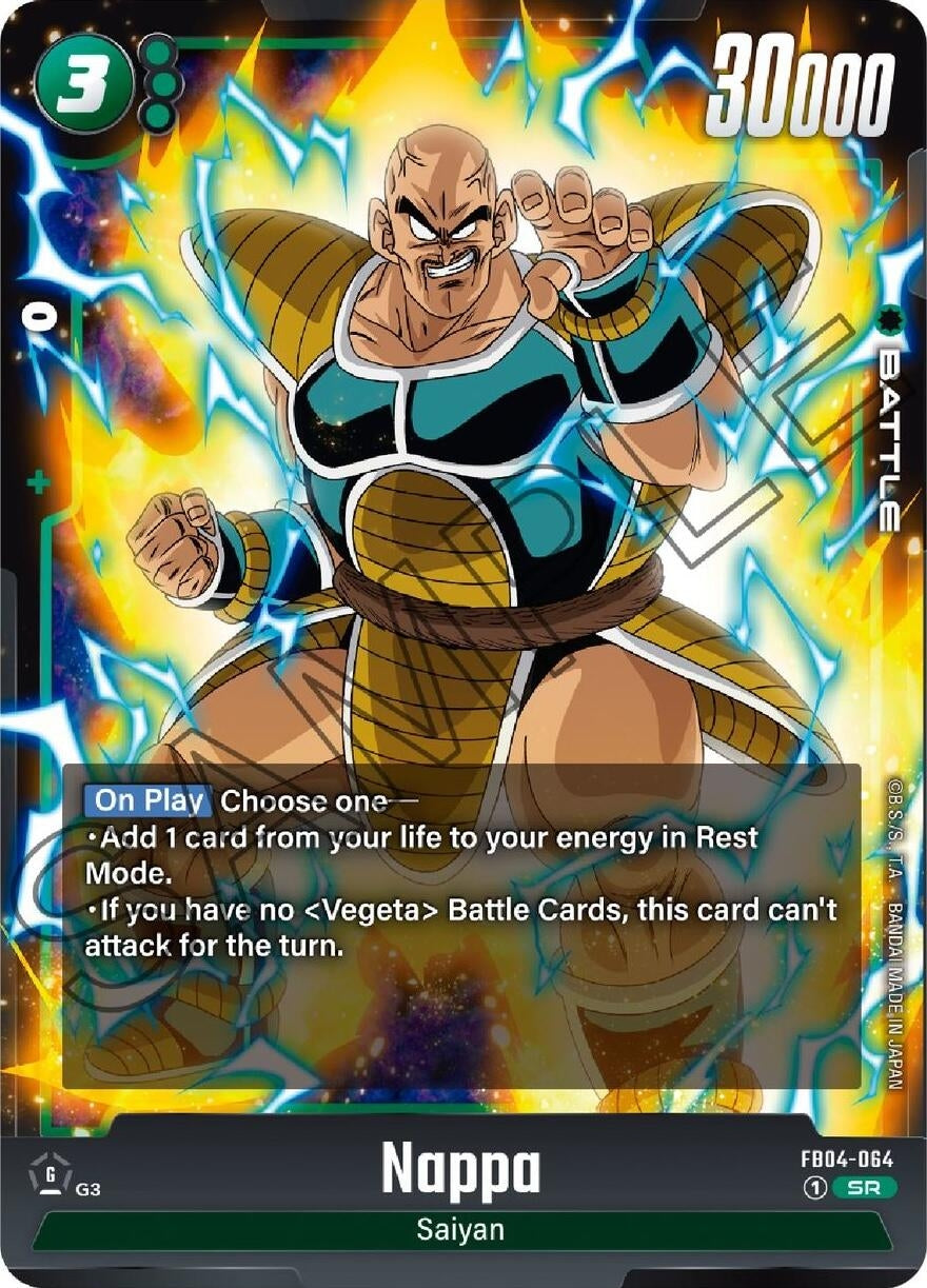 Image for Nappa - FB04-064 (FB04-064) (FB04) - Dragon Ball Super: Fusion World