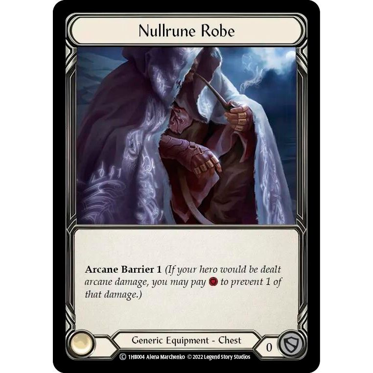 Image for Nullrune Robe (1HB004) - Flesh and Blood TCG
