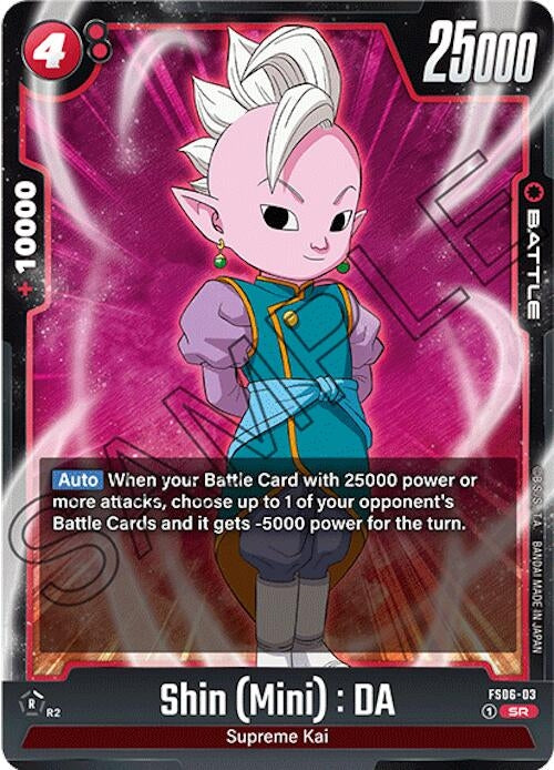 Image for Shin (Mini) : DA (FS06-03) (FS06) - Dragon Ball Super: Fusion World