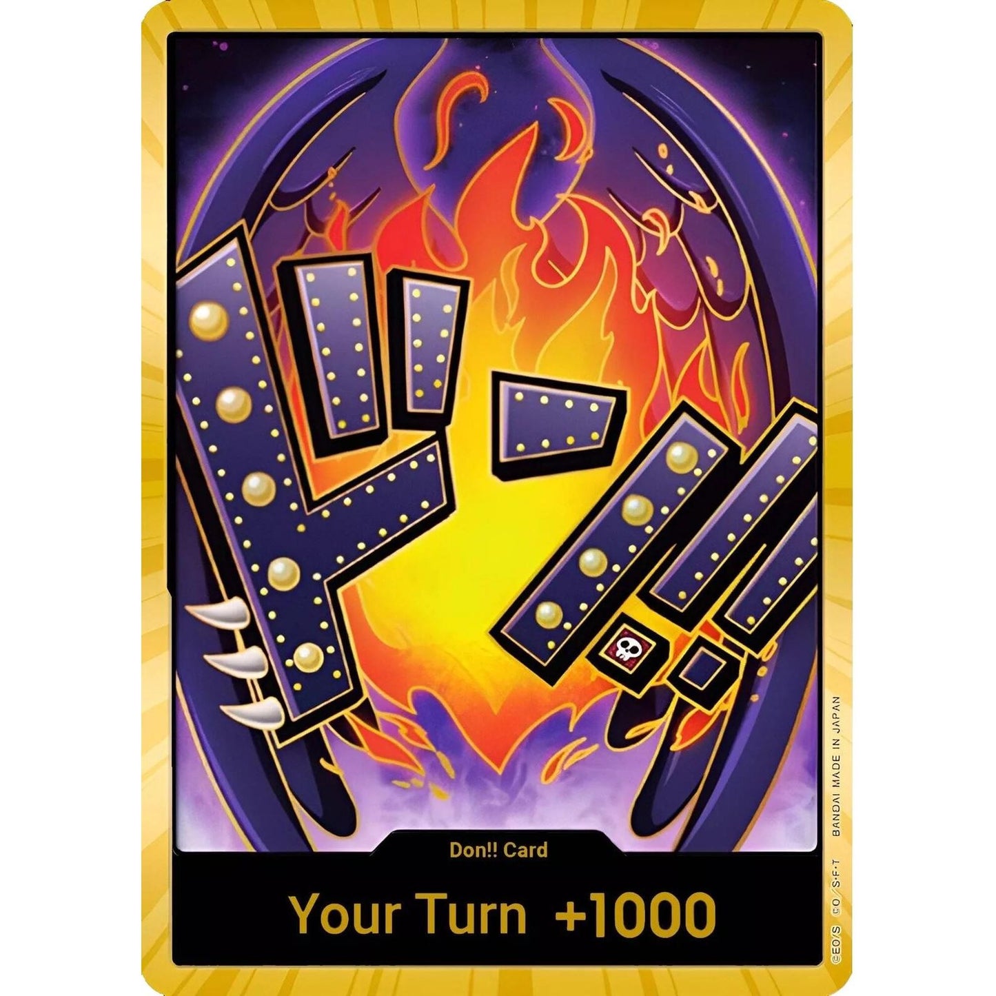 Image for DON!! Card (King) (Gold) (PRB-01) - One Piece Card Game